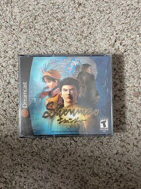 Vintage Shenmue Game for DreamCast  Shenmue Passort Included